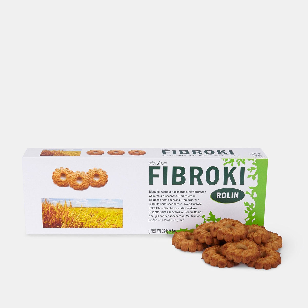 Fibroki Rolin Biscuits