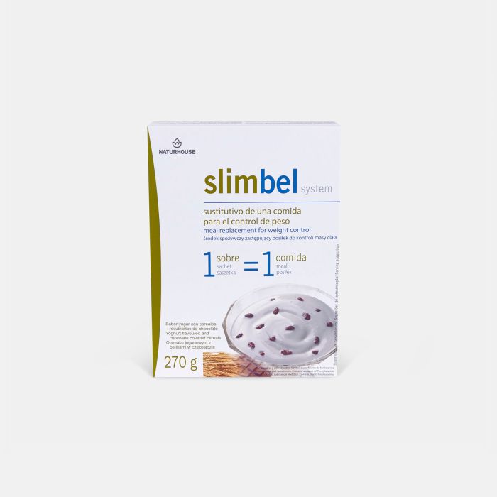 Slimbel Yoghurt Pudding with Cereal & Chocolate