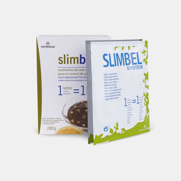 Slimbel Chocolate Pudding with Orange