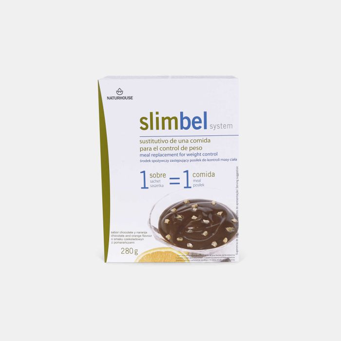 Slimbel Chocolate Pudding with Orange