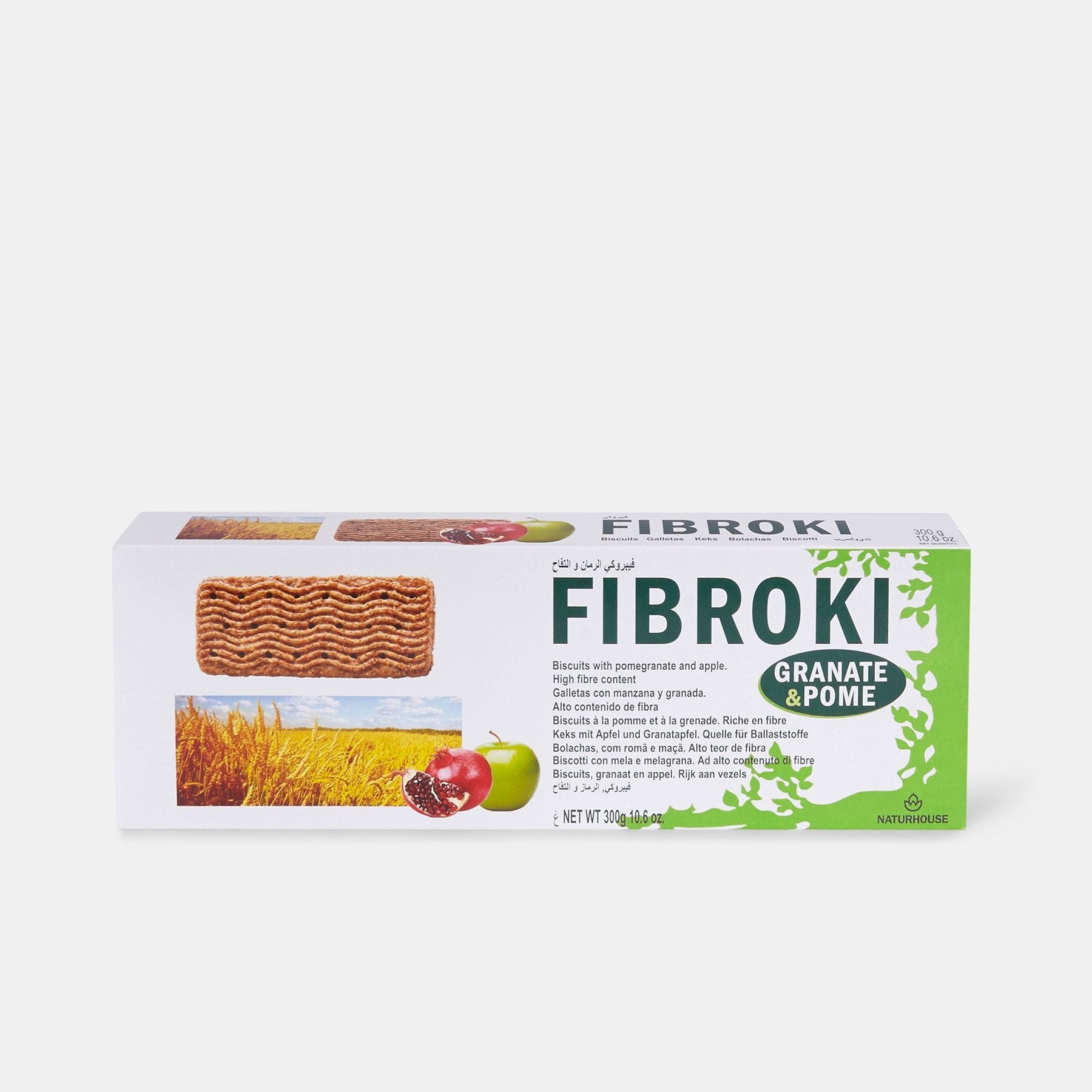 Fibroki Pomegranate and Apple Biscuits