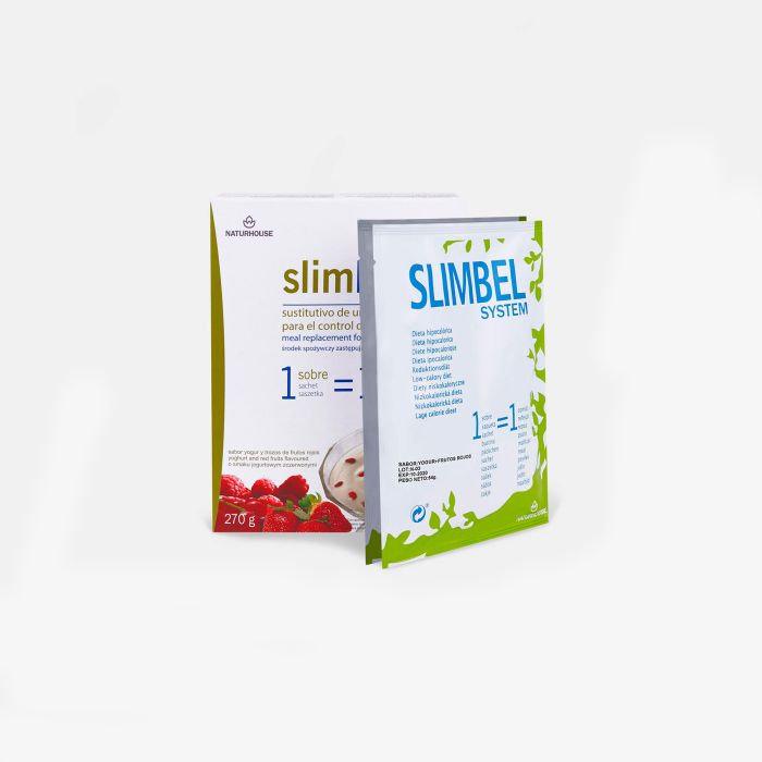 Slimbel Yoghurt Pudding with Red Fruits