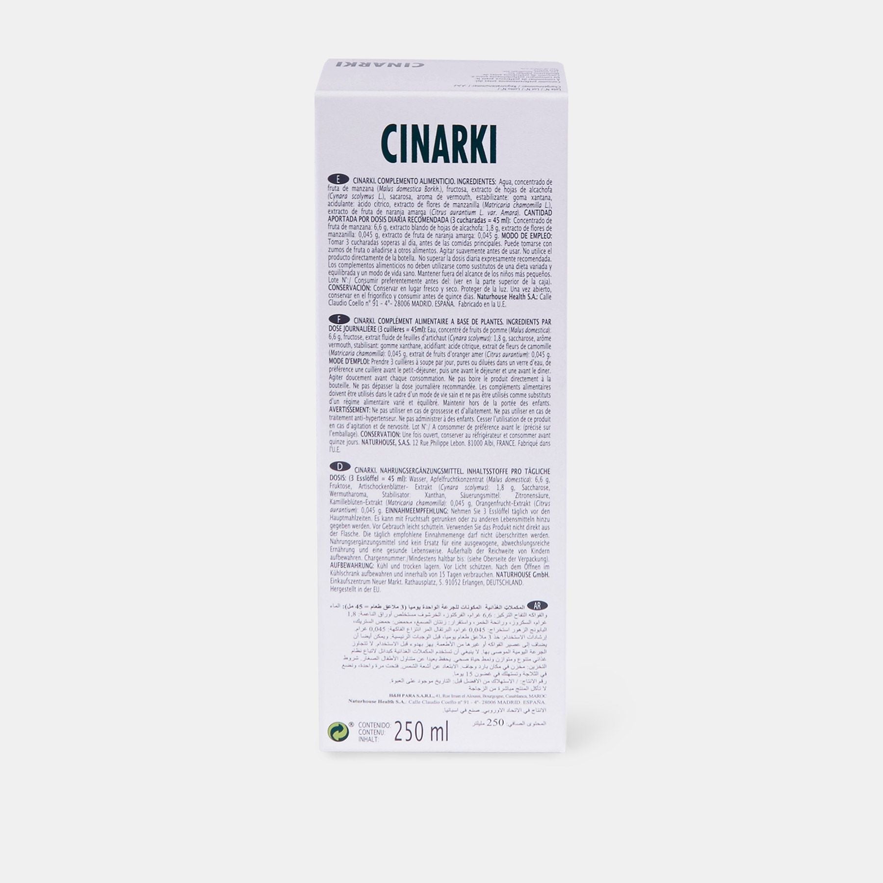 Cinarki Syrup