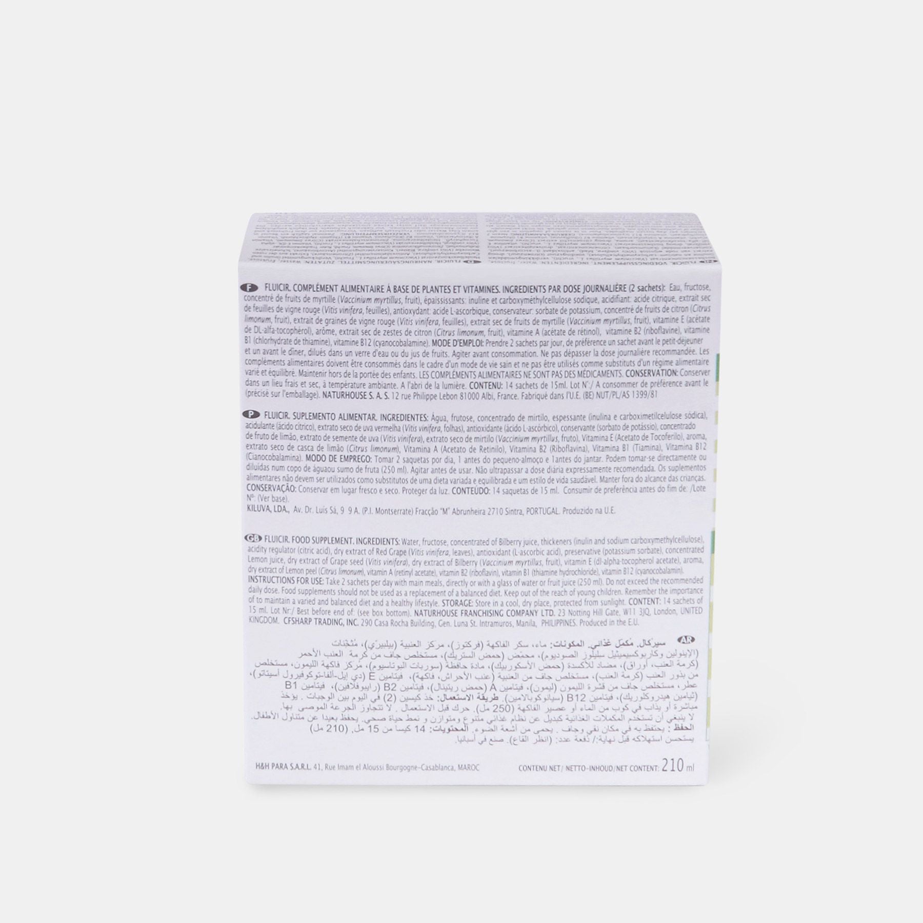 Fluicir Sachets