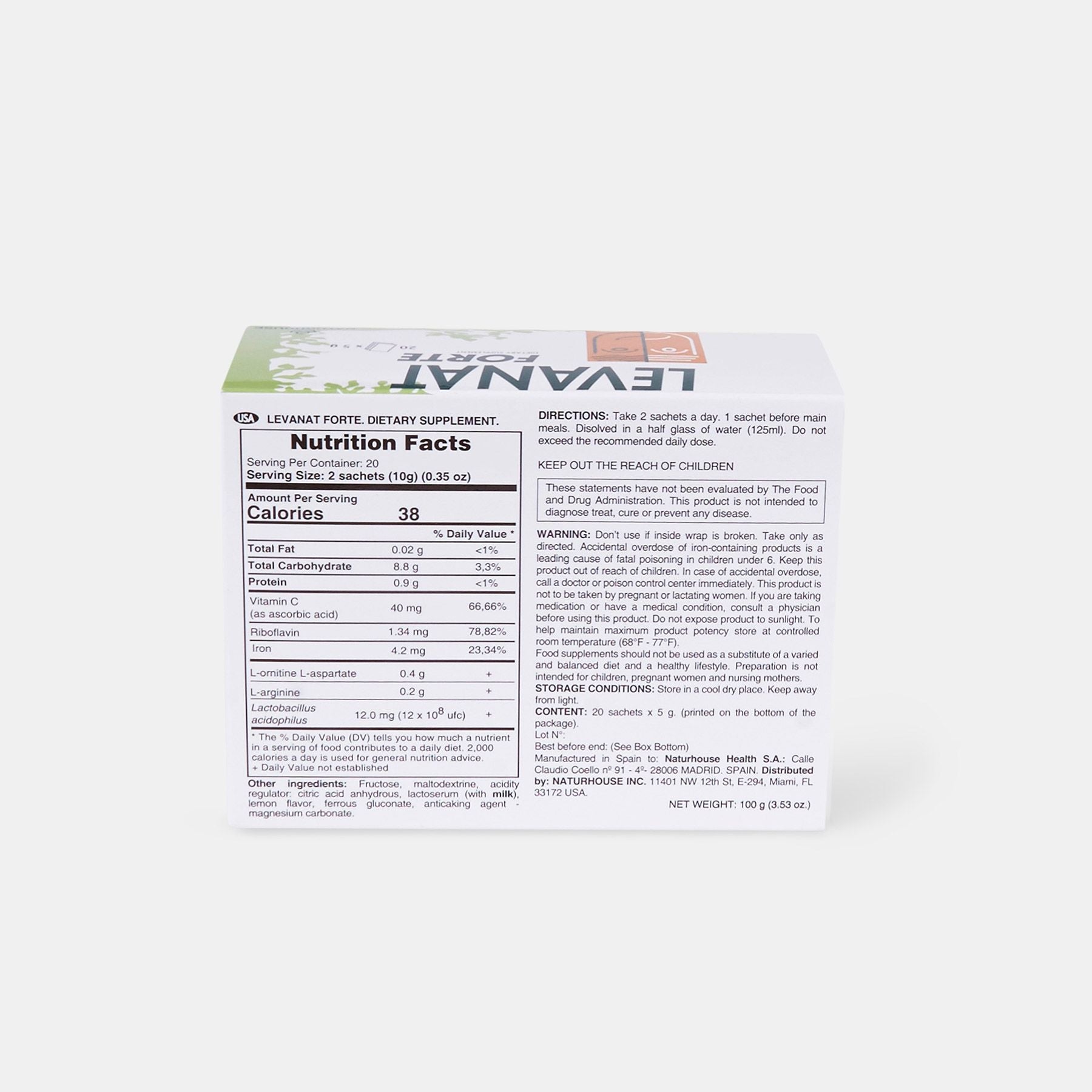 Levanat Forte Sachets